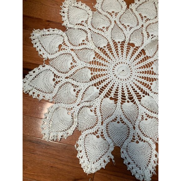 Handmade Crochet Lace Doily For Home Decor - Picture 9 of 15